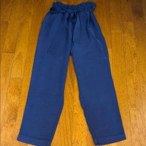 Lost and Wander high waisted paper bag pants